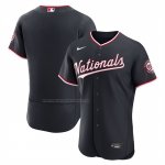 Camiseta Beisbol Hombre Washington Nationals Alterno Autentico Azul1