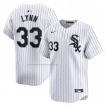 Camiseta Beisbol Hombre Chicago White Sox Lance Lynn Primera Limited Jugador Blanco