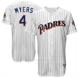 Camiseta Beisbol Hombre San Diego Padres San Diego Wil Meyers Turn Back The Clock Blanco
