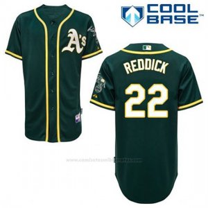 Camiseta Beisbol Hombre Oakland Athletics Josh Rojodick 22 Verde Alterno Cool Base