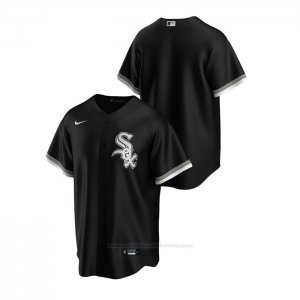 Camiseta Beisbol Hombre Chicago White Sox Replica Alterno Negro