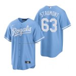 Camiseta Beisbol Hombre Kansas City Royals Josh Staumont Replica Alterno Azul