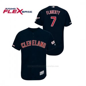 Camiseta Beisbol Hombre Cleveland Indians Ryan Flaherty 150th Aniversario Patch 2019 All Star Game Flex Base Azul