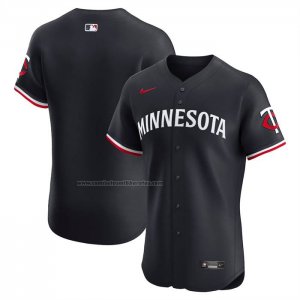 Camiseta Beisbol Hombre Minnesota Twins Alternate 2 Elite Azul