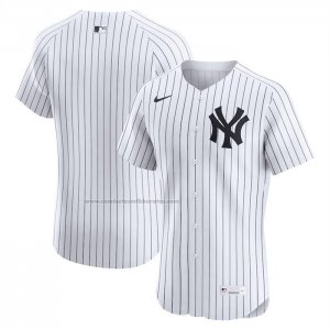 Camiseta Beisbol Hombre New York Yankees Home Elite Blanco