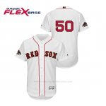 Camiseta Beisbol Hombre Boston Red Sox Mookie Betts 2019 Gold Program Flex Base Blanco