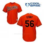 Camiseta Beisbol Hombre Baltimore Orioles 56 Darren O'day Naranja Alterno Cool Base