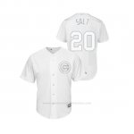 Camiseta Beisbol Hombre Chicago Cubs Brandon Kintzler 2019 Players Weekend Salt Replica Blanco