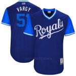 Camiseta Beisbol Hombre Kansas City Royals 2017 Little League World Series Jason Vargas Royal