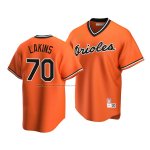 Camiseta Beisbol Hombre Baltimore Orioles Travis Lakins Cooperstown Collection Alterno Naranja