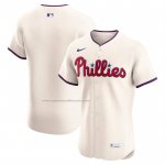 Camiseta Beisbol Hombre Philadelphia Phillies Alterno 2 Elite Crema