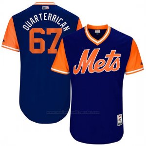 Camiseta Beisbol Hombre New York Mets 2017 Little League World Series Seth Lugo Royal
