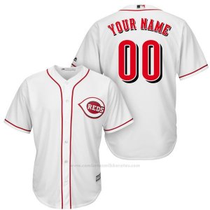 Camiseta Nino Cincinnati Reds Personalizada Blanco