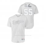 Camiseta Beisbol Hombre Los Angeles Dodgers Russell Martin 2019 Players Weekend Autentico Blanco