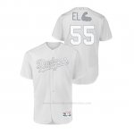 Camiseta Beisbol Hombre Los Angeles Dodgers Russell Martin 2019 Players Weekend Autentico Blanco