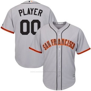 Camiseta Nino San Francisco Giants Personalizada Gris