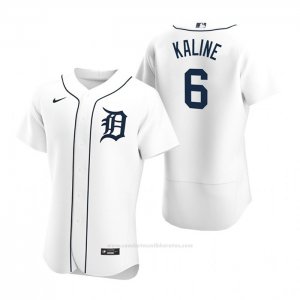 Camiseta Beisbol Hombre Detroit Tigers Al Kaline Autentico 2020 Primera Blanco