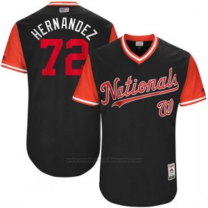 Camiseta Beisbol Hombre Washington Nationals 2017 Little League World Series Enny Romero Azul