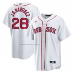 Camiseta Beisbol Hombre Boston Red Sox J.D. Martinez Primera Replica Blanco