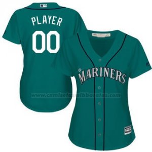 Camiseta Mujer Seattle Mariners Personalizada Veder