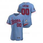 Camiseta Beisbol Hombre Minnesota Twins Personalizada Autentico 2020 Alternato Azul