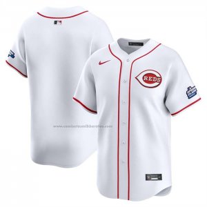 Camiseta Beisbol Hombre Cincinnati Reds 2025 MLB Speedway Classic Primera Limited Blanco