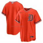 Camiseta Beisbol Hombre Detroit Tigers Alterno Replica Naranja