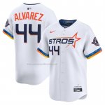 Camiseta Beisbol Hombre Houston Astros Yordan Alvarez City Connect Limited Blanco