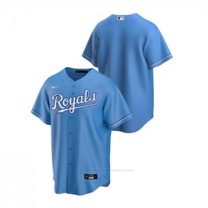 Camiseta Beisbol Hombre Kansas City Royals Replica Alterno Azul