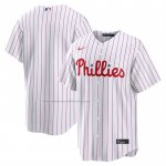 Camiseta Beisbol Hombre Philadelphia Phillies Primera Replica Blanco1
