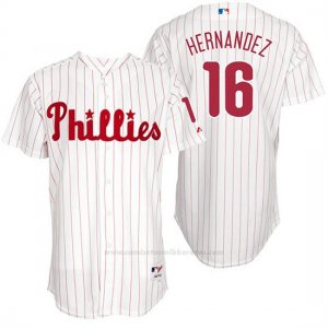 Camiseta Beisbol Hombre Philadelphia Phillies Cesar Hernandez Blanco Turn Back The Clock
