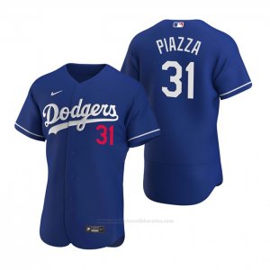 Camiseta Beisbol Hombre Los Angeles Dodgers Mike Piazza Autentico 2020 Alterno Azul