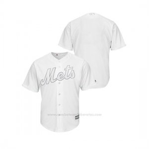 Camiseta Beisbol Hombre New York Mets 2019 Players Weekend Replica Blanco
