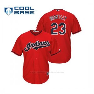 Camiseta Beisbol Hombre Cleveland Indians Michael Brantley Cool Base Majestic Alternato 2019 Rojo