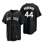 Camiseta Beisbol Hombre Boston Red Sox Brandon Workman Replica 2021 Negro