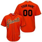 Camiseta San Francisco Giants Personalizada Naranja