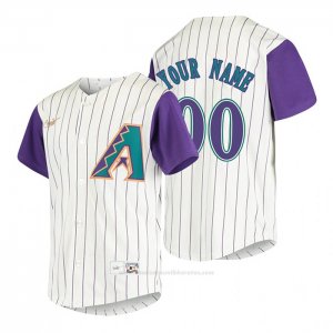 Camiseta Beisbol Nino Arizona Diamondbacks Personalizada Cooperstown Collection Alterno Crema