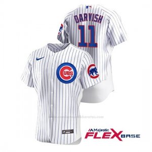 Camiseta Beisbol Hombre Chicago Cubs Yu Darvish Autentico Nike Blanco
