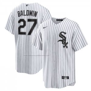 Camiseta Beisbol Hombre Chicago White Sox Brooks Baldwin Primera Replica Blanco