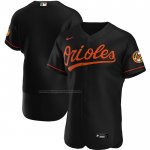 Camiseta Beisbol Hombre Baltimore Orioles Alterno Autentico Negro