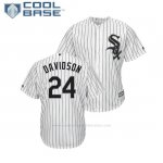 Camiseta Beisbol Hombre Chicago White Sox Matt Davidson Cool Base 1ª Blanco