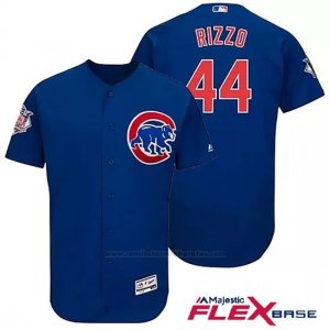 Camiseta Beisbol Hombre Chicago Cubs 44 Anthony Rizzo Autentico Coleccion Flex Base