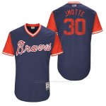 Camiseta Beisbol Hombre Atlanta Braves 2017 Little League World Series 30 Jason Motte Azul
