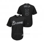 Camiseta Beisbol Hombre Atlanta Braves Freddie Freeman 2019 Players Weekend Phillip Replica Negro