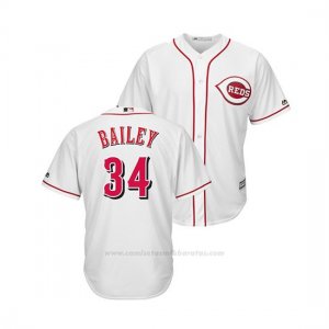 Camiseta Beisbol Hombre Cincinnati Reds 1ª r Bailey Cool Base 1ª Blanco