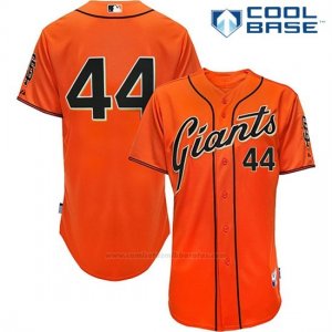 Camiseta Beisbol Hombre San Francisco Giants Willie Mccovey Naranja Cool Base