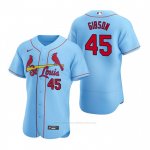 Camiseta Beisbol Hombre St. Louis Cardinals Bob Gibson Autentico 2020 Alterno Azul