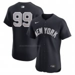 Camiseta Beisbol Hombre New York Yankees Aaron Judge Alterno Elite Azul