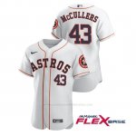 Camiseta Beisbol Hombre Houston Astros Lance Mccullers Autentico Nike Blanco