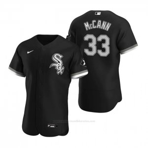 Camiseta Beisbol Hombre Chicago White Sox James Mccann Autentico 2020 Alterno Negro